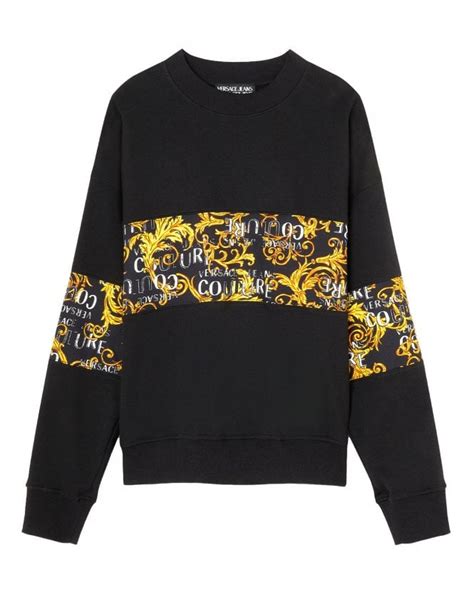 versace jeans couture jumper mens